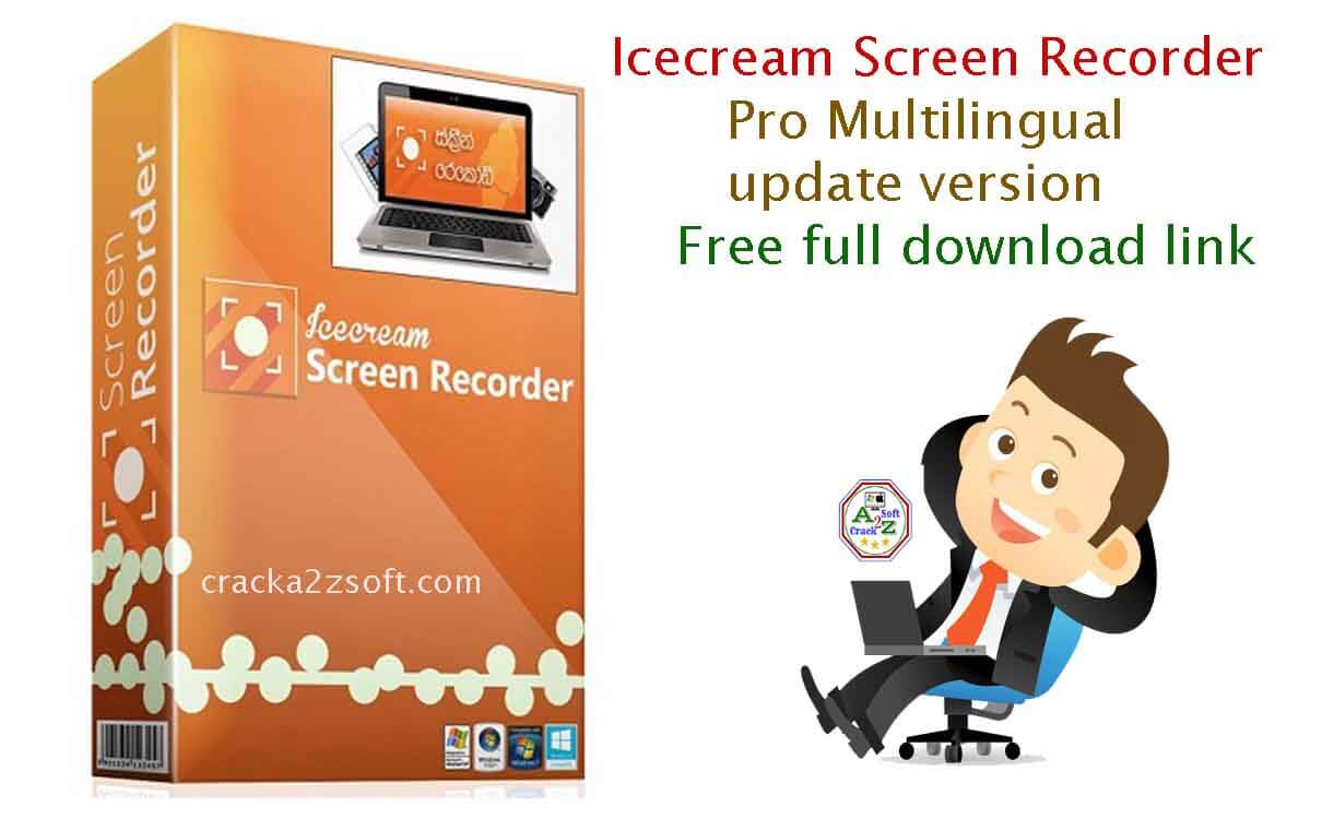 Icecream Screen Recorder Pro 4.98 Crack With License Key