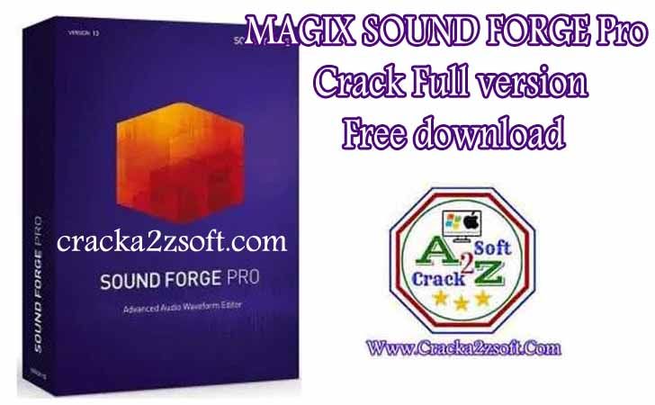 MAGIX SOUND FORGE Pro 14.0.0.30 + Crack Application Full Version