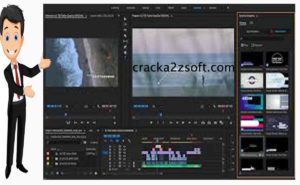 Adobe Premiere Pro cc 2021 full crack screen
