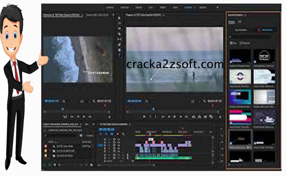 Adobe Premiere Pro screen