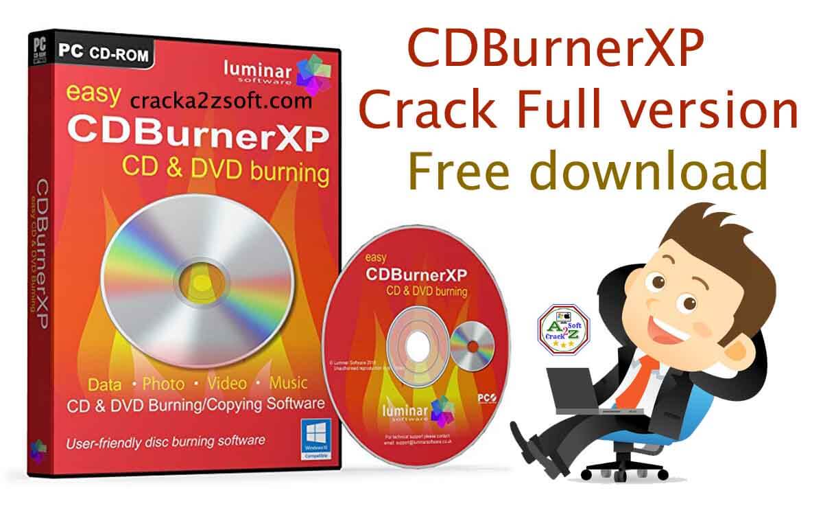 CDBurnerXP Full Crack