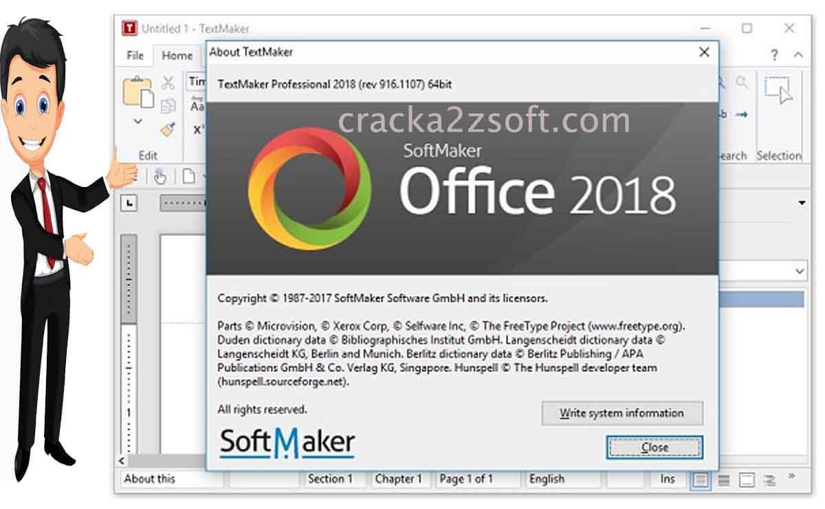 SoftMaker Office Professional 2021 Crack screen