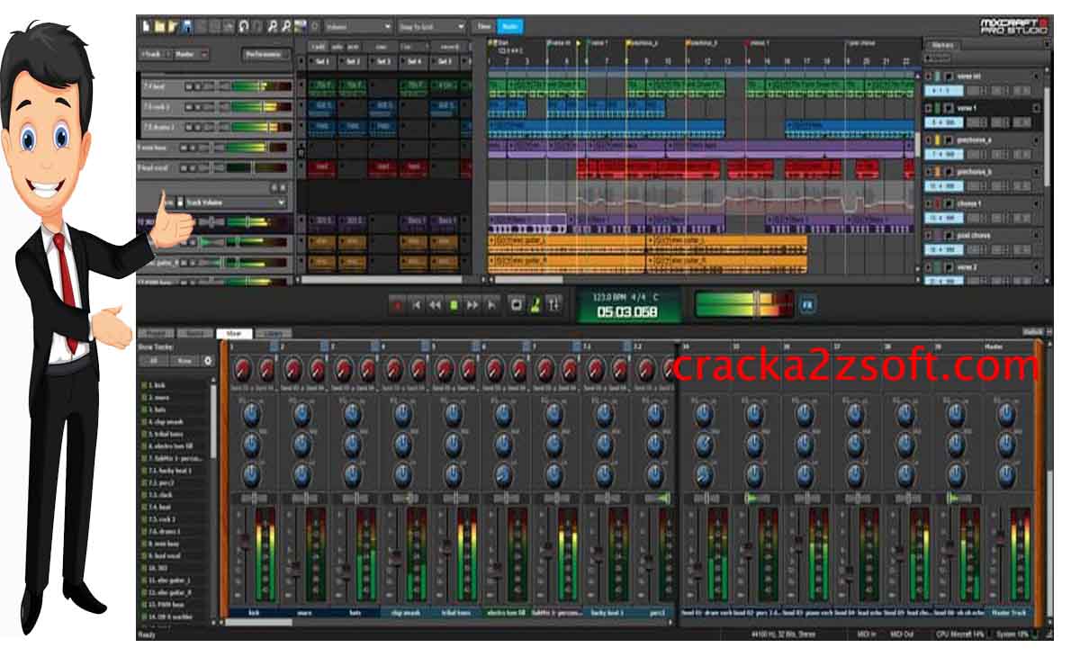 Acoustica Mixcraft Pro Studio Crack Screenshot