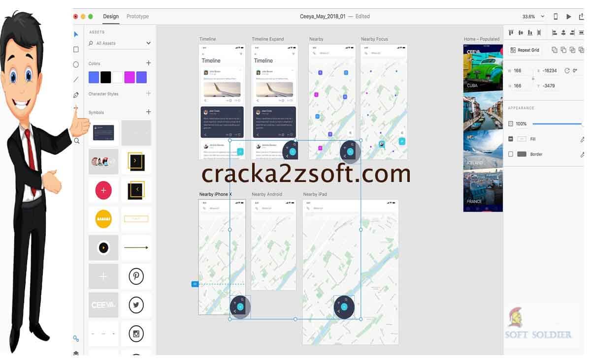 Adobe XD CC 2020 crack screenshot