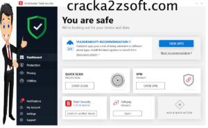 Bitdefender Total Security crack screenshot