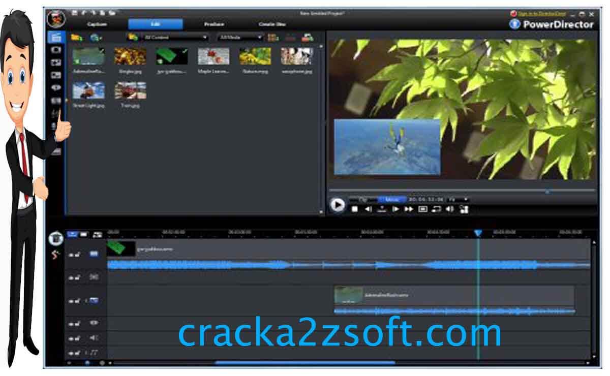 CyberLink PowerDirector Ultimate 18 crack screenshot
