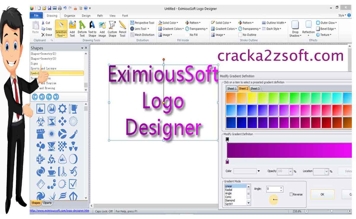 EximiousSoft Logo Designer Pro crack screenshot
