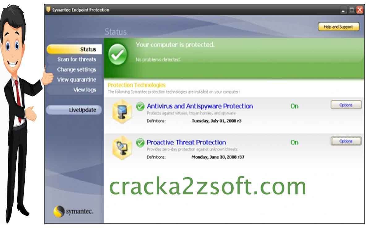 Symantec Endpoint Protection crack screenshot