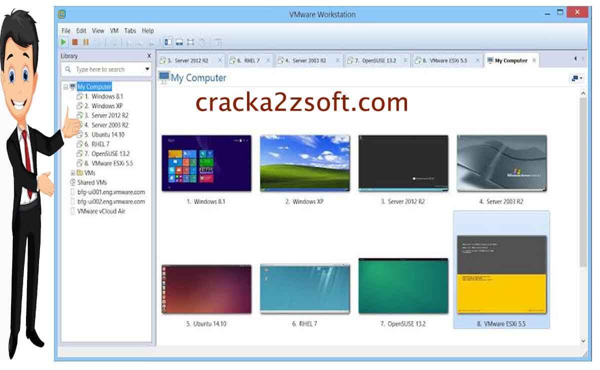VMware Workstation Player crack screenshot