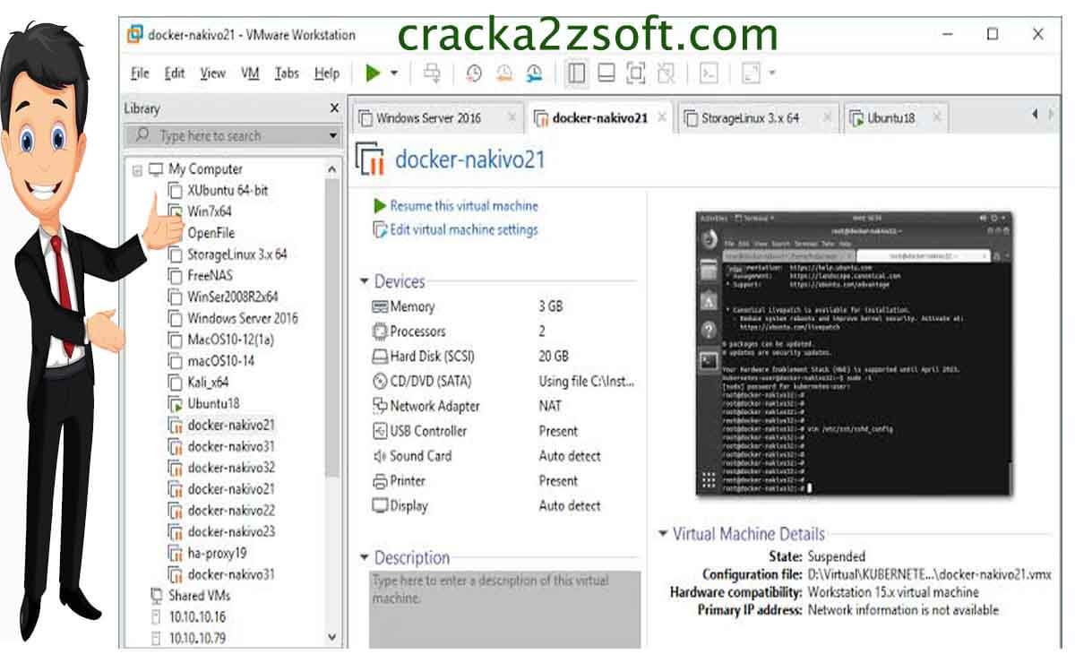 VMware Workstation Pro crack screenshot