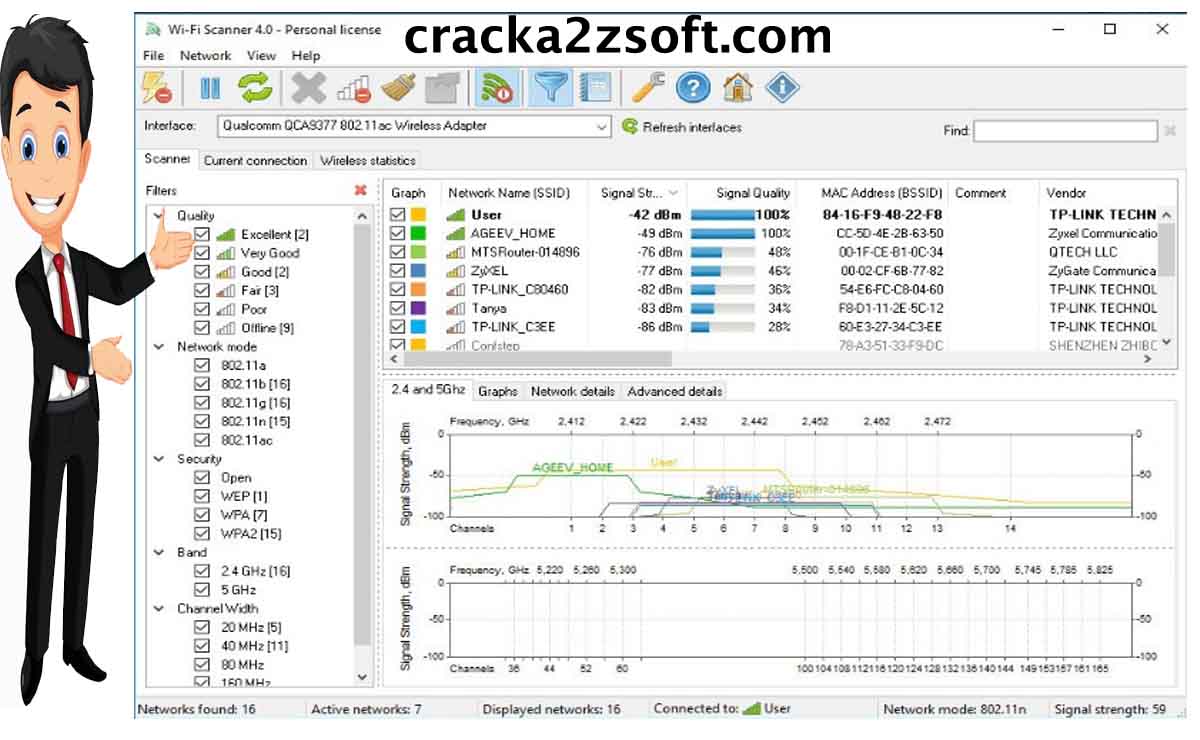 LizardSystems-Wi-Fi-Scanner-Crack-screenshot