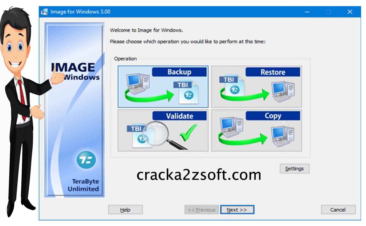 TeraByte Drive Image Backup and Restore Suite crack screenshot