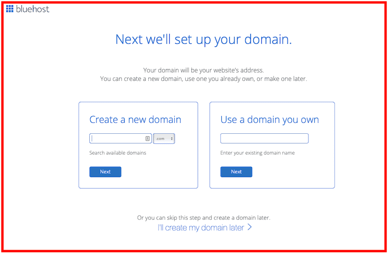 bluehost-signup-process-domain-name