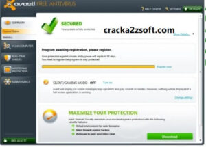 Avast Antivirus 2021 Activation Code screen