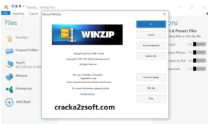 WinZip Pro 25 Crack screenshot