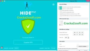Hide.me VPN Crack 2021 screen