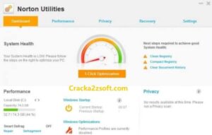 Norton Utilities Premium Crack screenshot