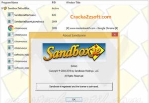 Sandboxie Crack 2021 screenshot