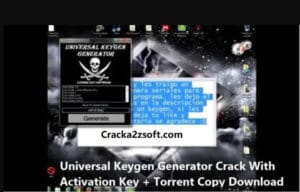Universal Keygen Generator 2021 Crack screenshot