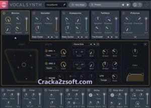 iZotope VocalSynth 2 Crack screenshot