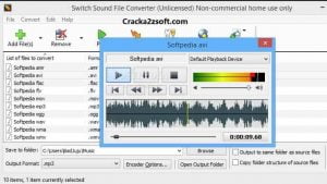 Switch Audio File Converter Crack screenshot
